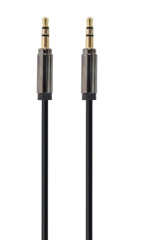 Gembird CCAP-444-0.75M 3.5 mm stereo audio cable 0,75m Black