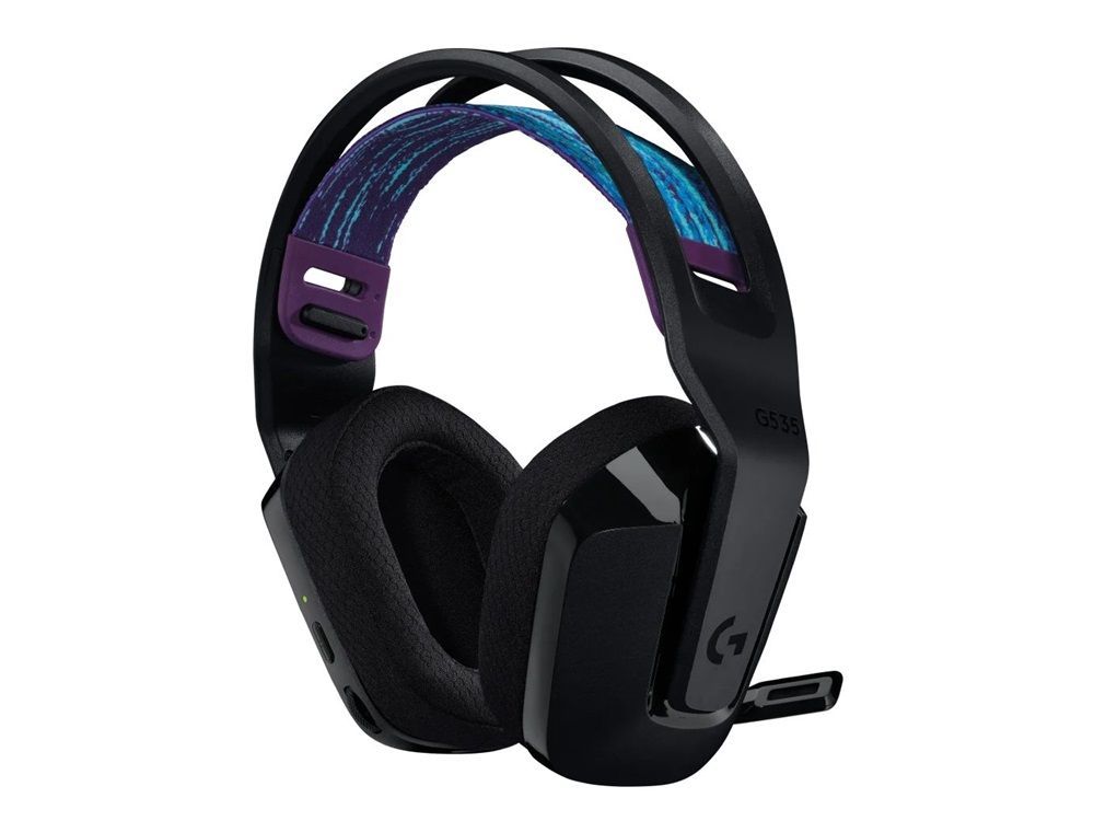 Logitech G535 Lightspeed Wireless Headset Black