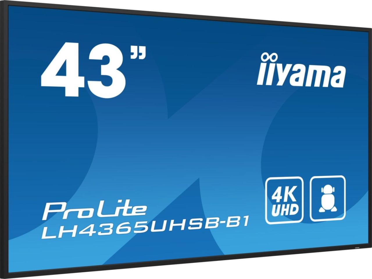 iiyama 42,5" ProLite LH4365UHSB-B1 IPS LED