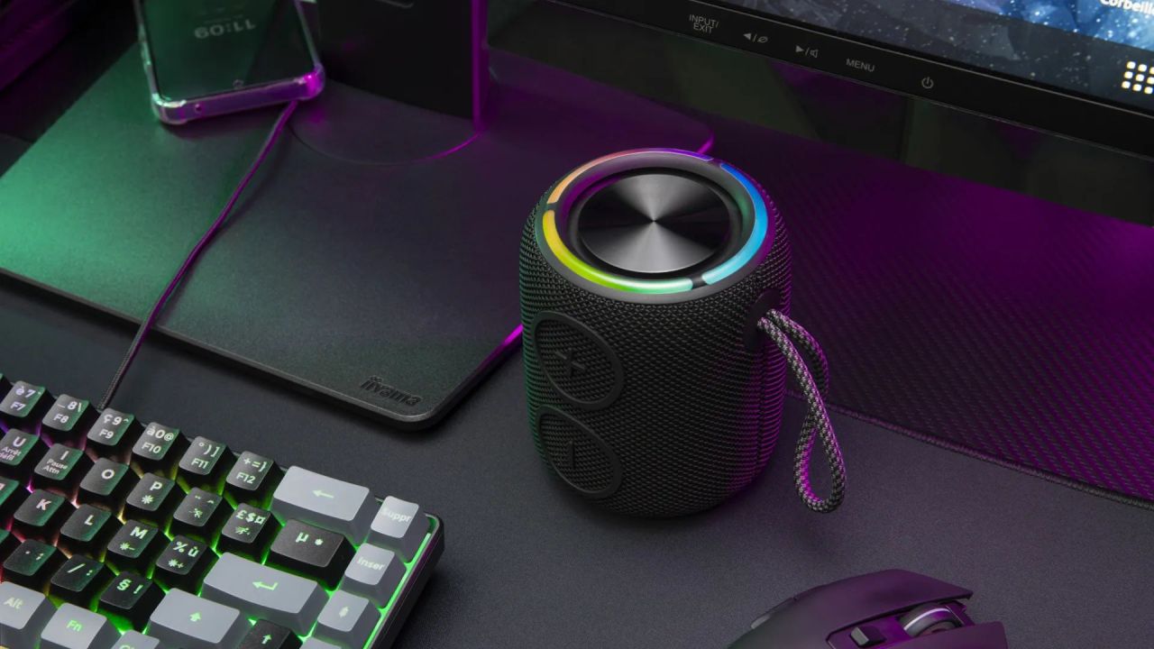 The G-Lab Klub Neon Bluetooth Speaker Black