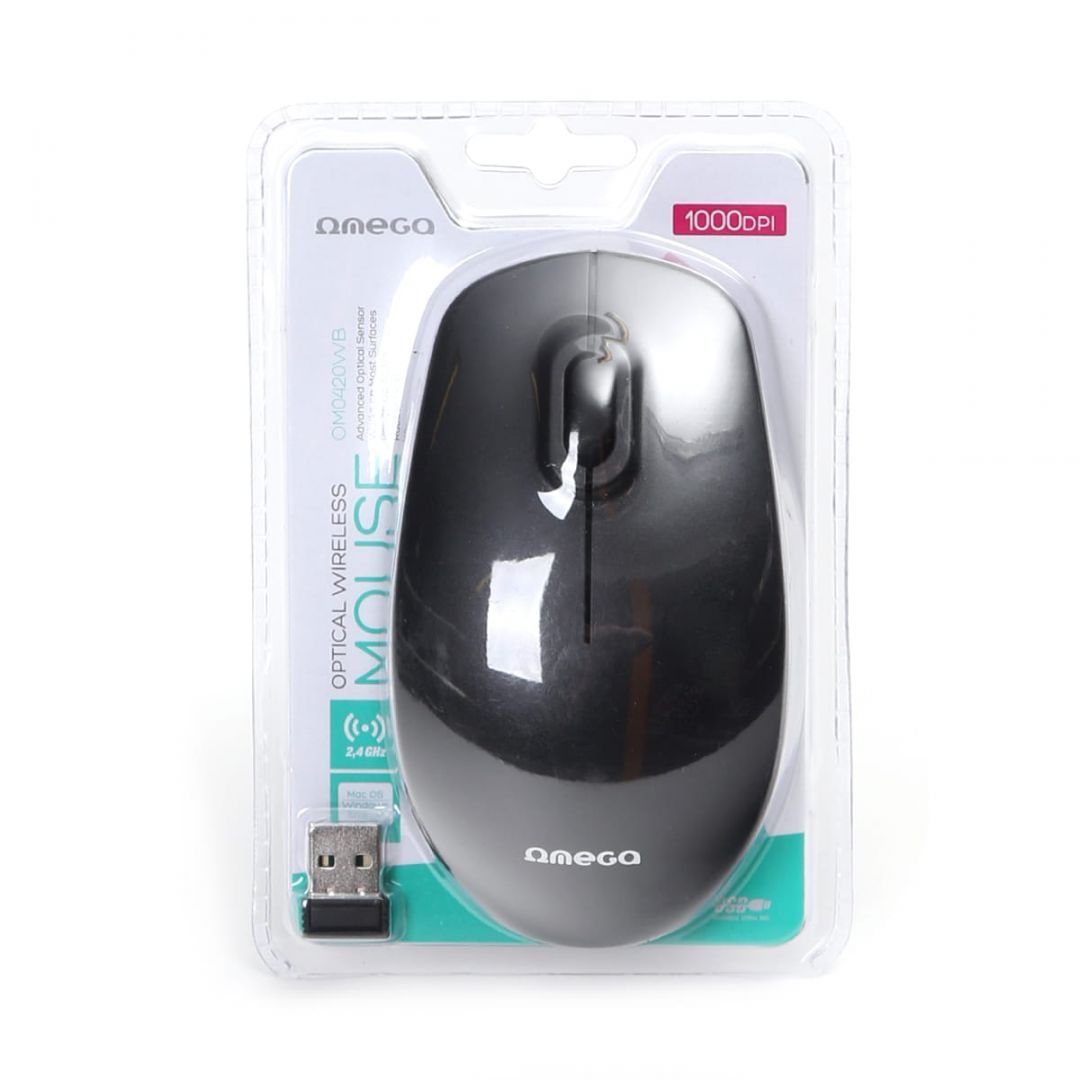 Platinet Omega OM-0420WB Wireless mouse Black