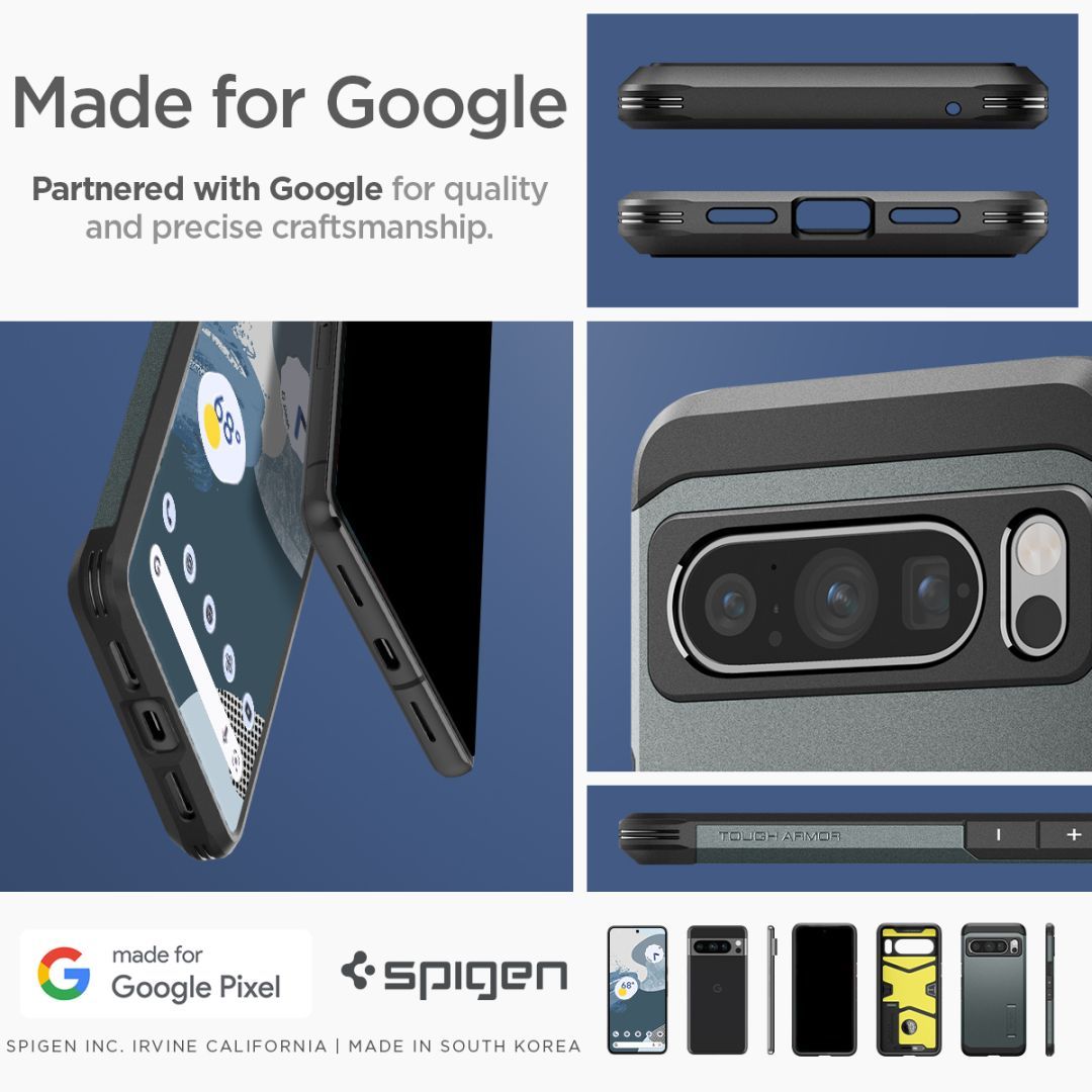 Spigen Google Pixel 8 Pro Tough Armor Abyss Green