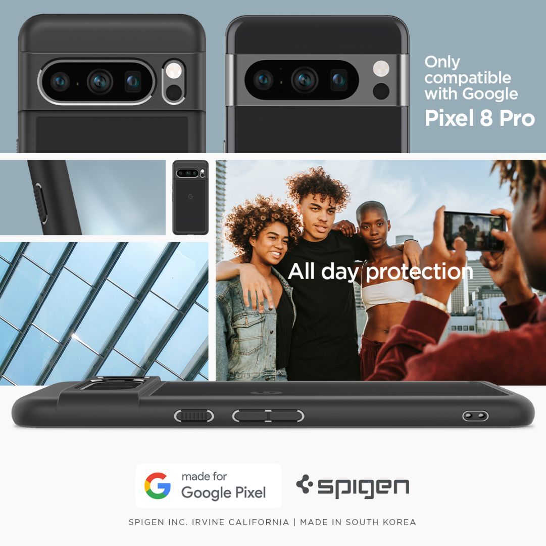 Spigen Google Pixel 8 Pro Ultra Hybrid Matte Black