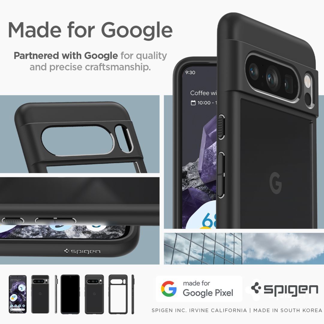 Spigen Google Pixel 8 Pro Ultra Hybrid Matte Black