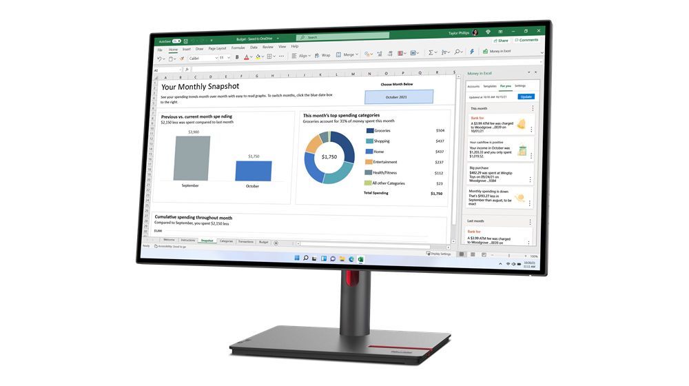 Lenovo 27" P27q-30 IPS LED