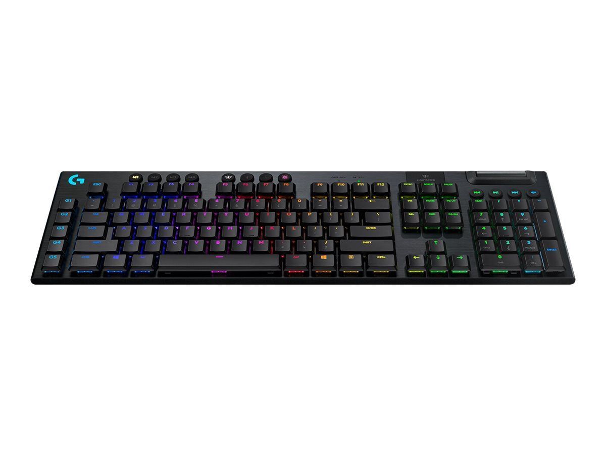 Logitech G915 Lightspeed Wireless RGB GL Tactile Mechanical Gaming Keyboard Carbon US