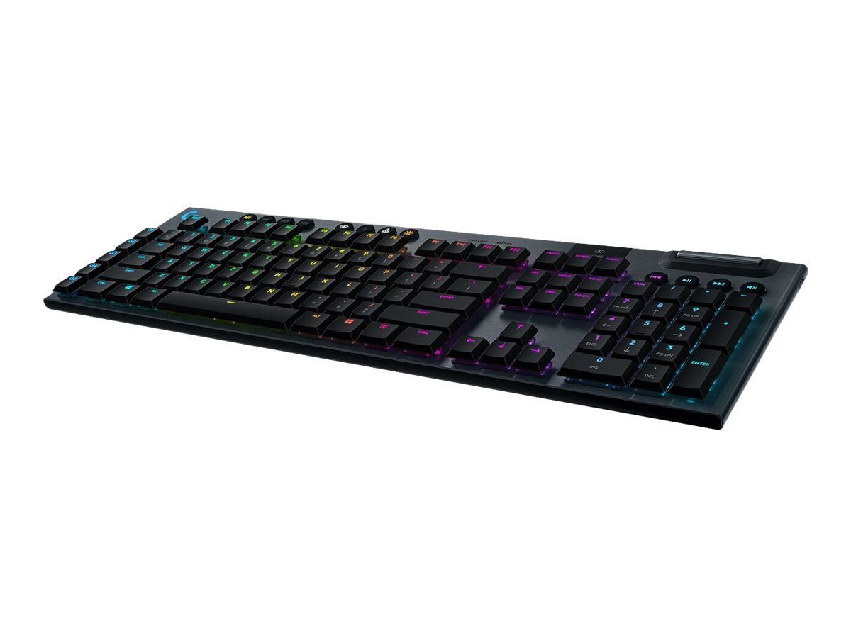 Logitech G915 Lightspeed Wireless RGB GL Tactile Mechanical Gaming Keyboard Carbon US