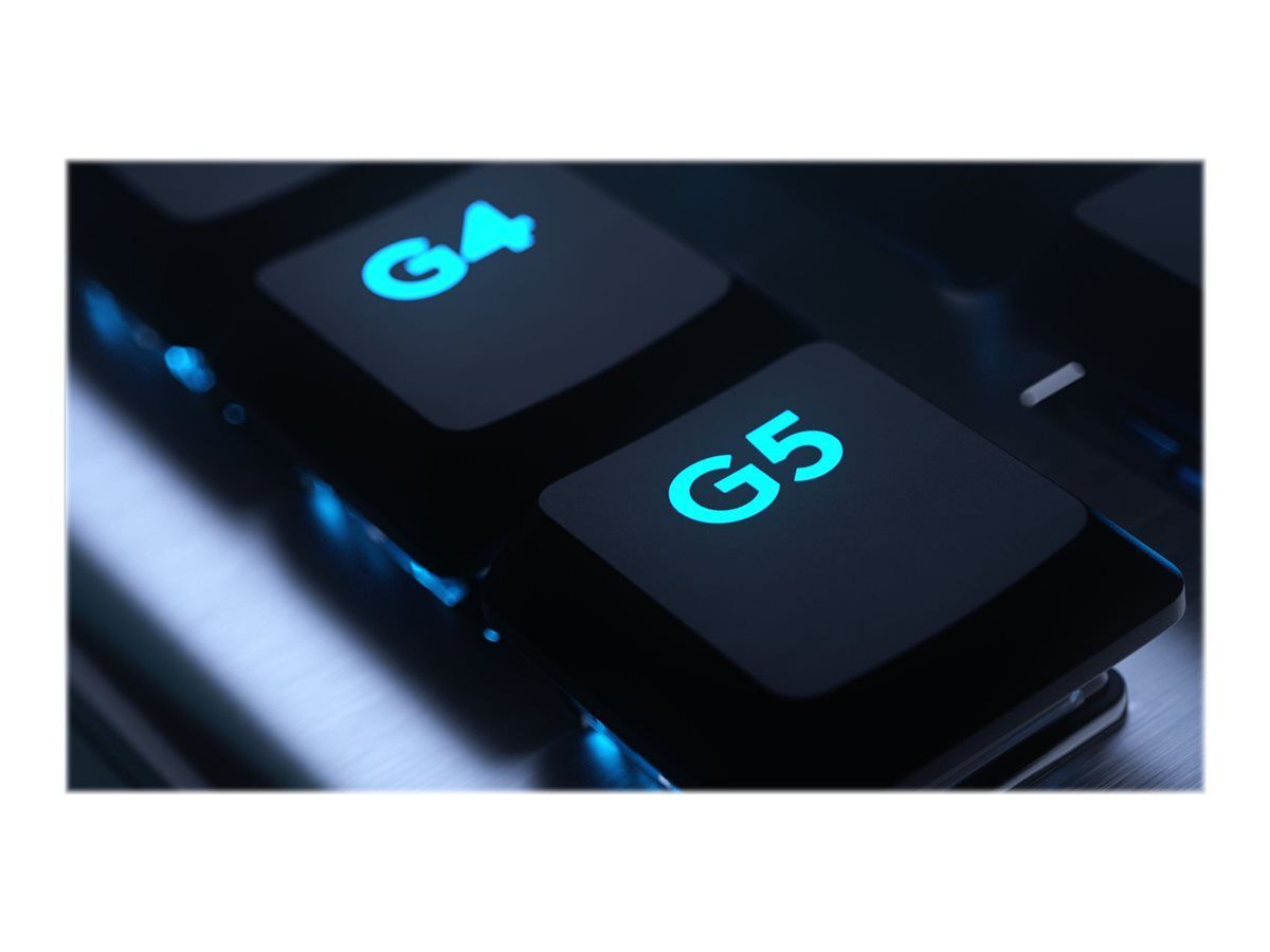 Logitech G915 Lightspeed Wireless RGB GL Tactile Mechanical Gaming Keyboard Carbon US