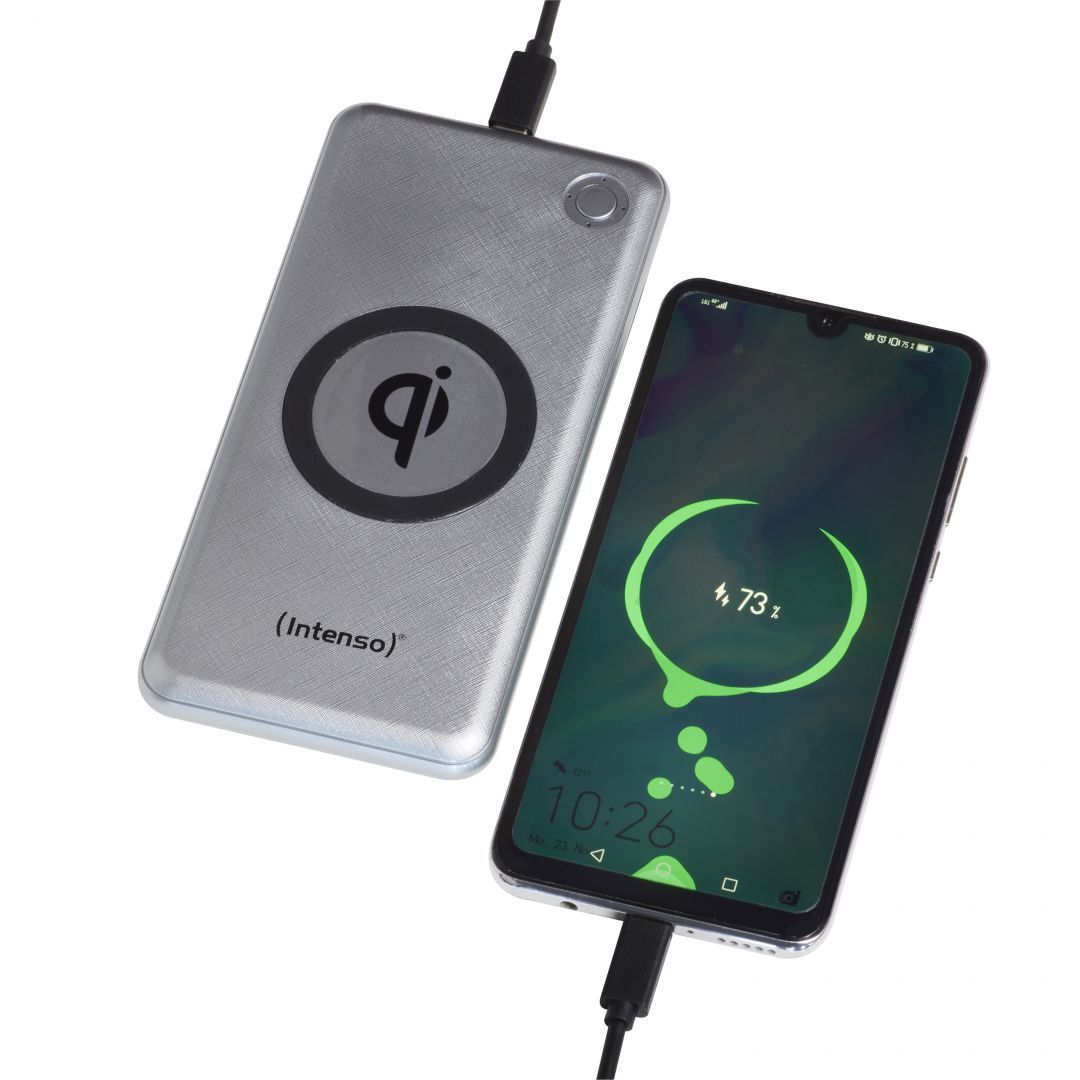 Intenso WPD10000 10000mAh PowerBank Silver