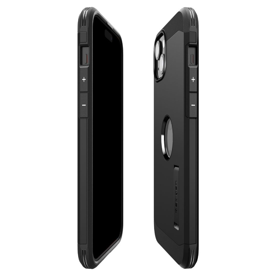 Spigen iPhone 15 Case Tough Armor MagSafe (MagFit) Black