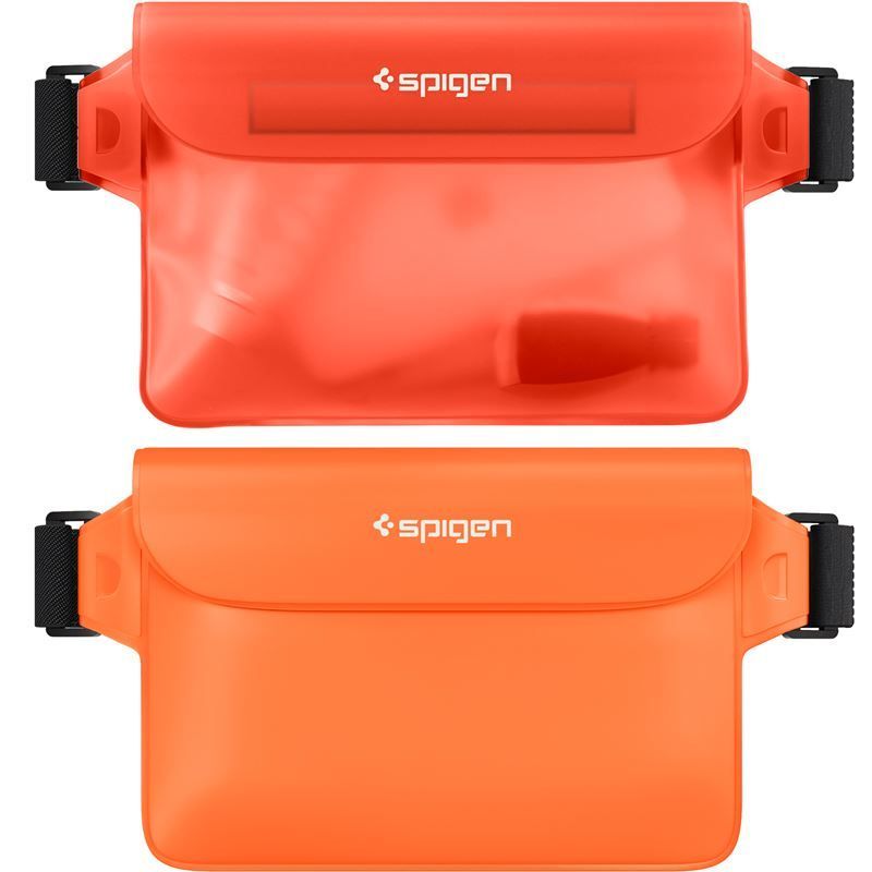 Spigen Aqua Shield WaterProof Waist Bag A620 2 Pack Sunset Orange