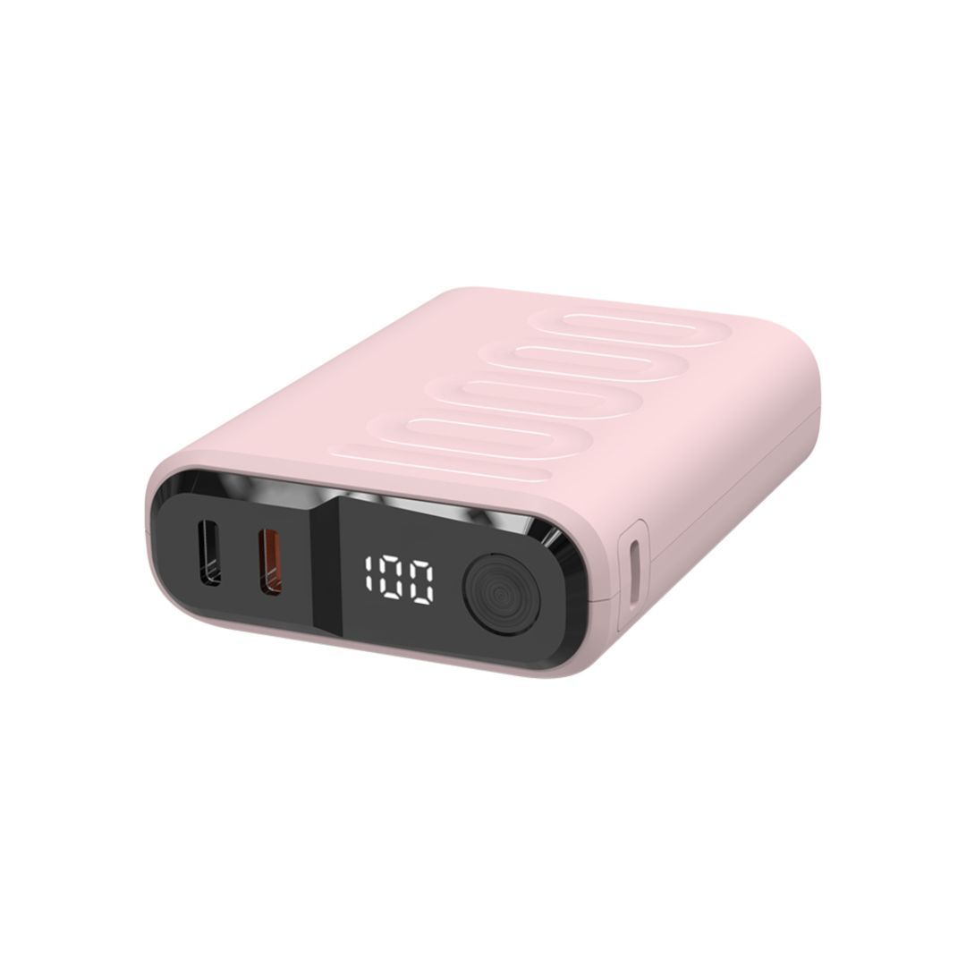 Realpower PB-10000C PD+ 10000mAh Powerbank Rose