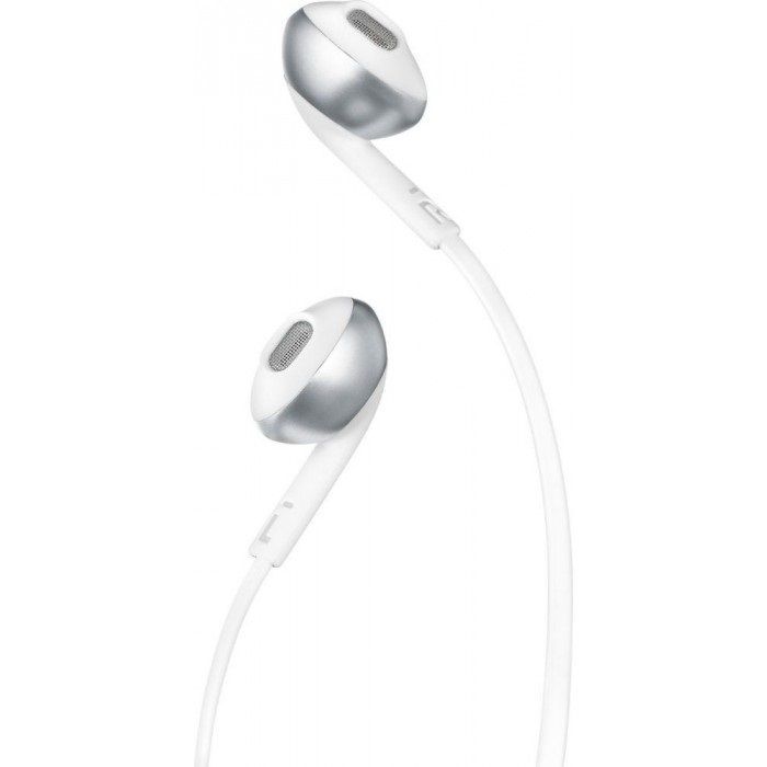 JBL Tune 205 Headset White/Chrome