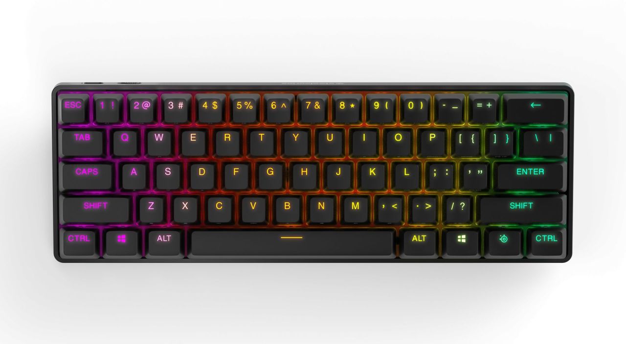 Steelseries Apex Pro Mini Wireless Mechanical Gaming keyboard Black UK