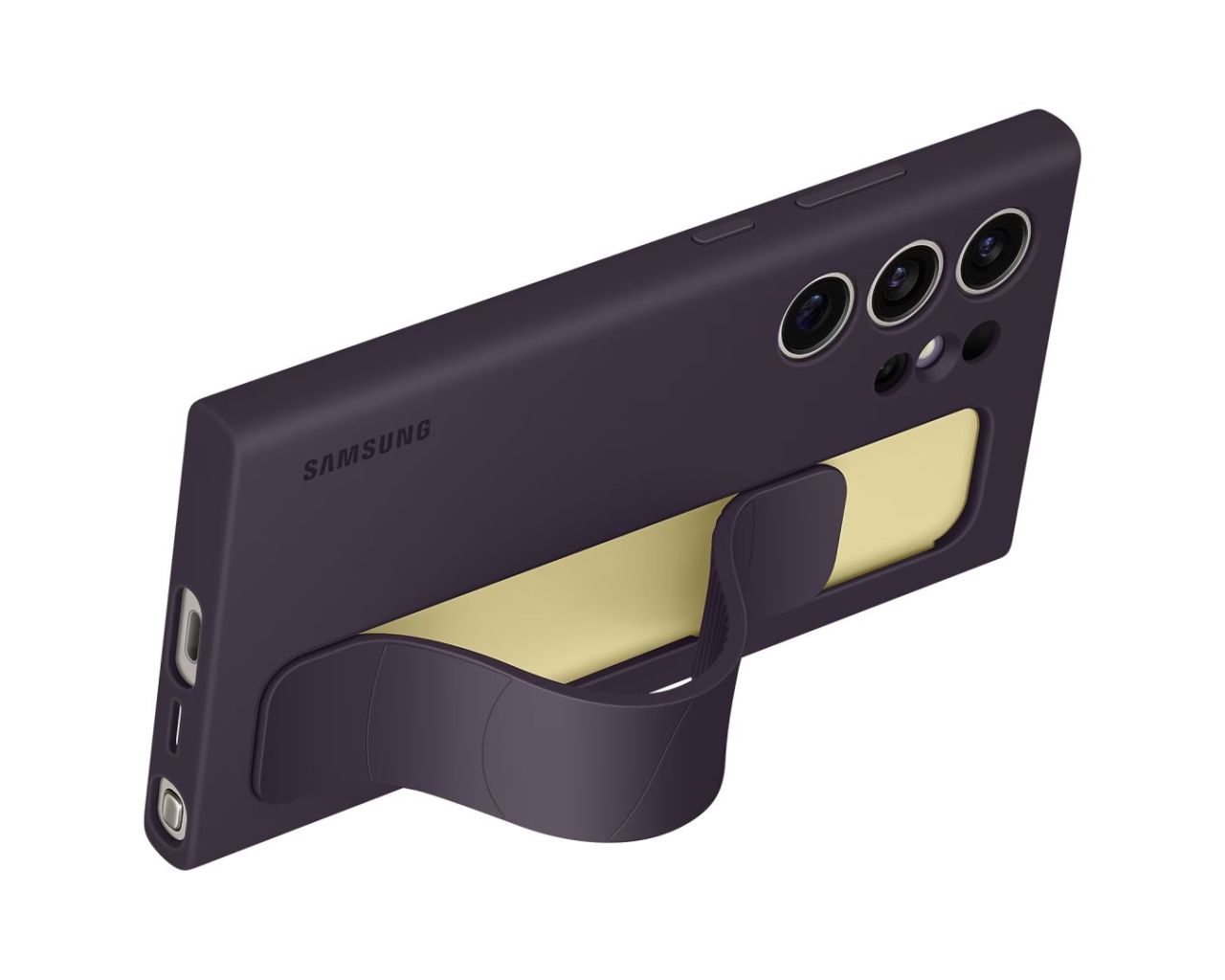 Samsung Galaxy S24 Ultra Standing Grip Case Dark Violet