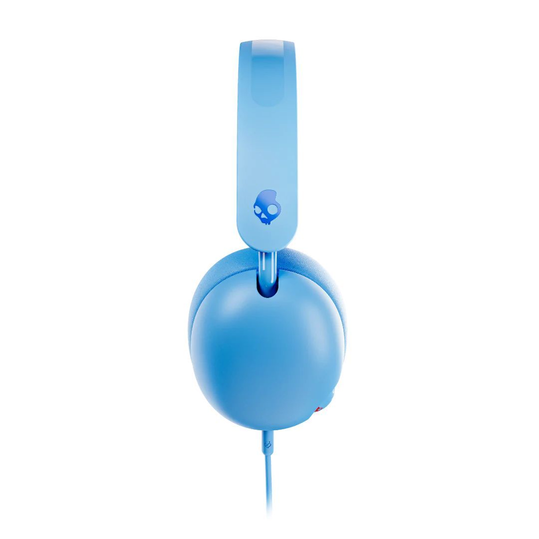 Skullcandy Grom Wired Headset for Kids Surf Blue