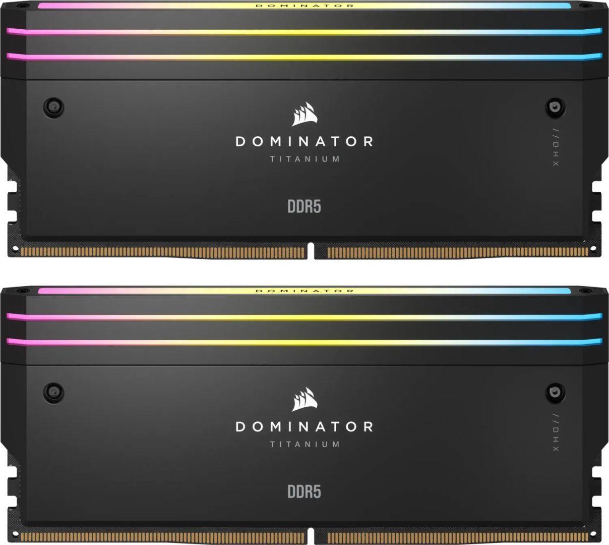 Corsair 64GB DDR5 6000MHz Kit(2x32GB) Dominator Titanium RGB Black