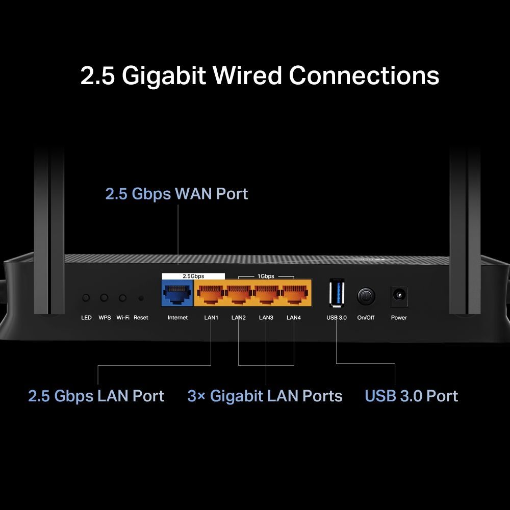 TP-Link Archer BE230 BE3600 Dual-Band Wi-Fi 7 Router