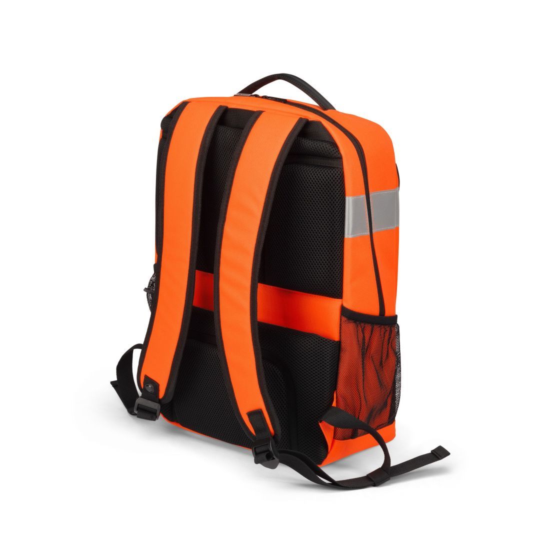 Dicota Backpack Hi-Vis Base 24 litres Orange