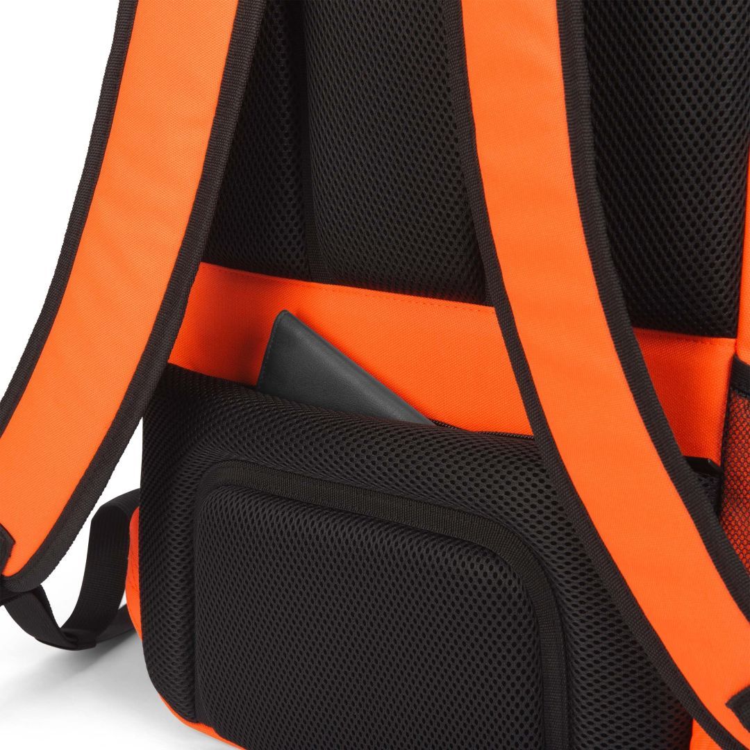 Dicota Backpack Hi-Vis Base 24 litres Orange