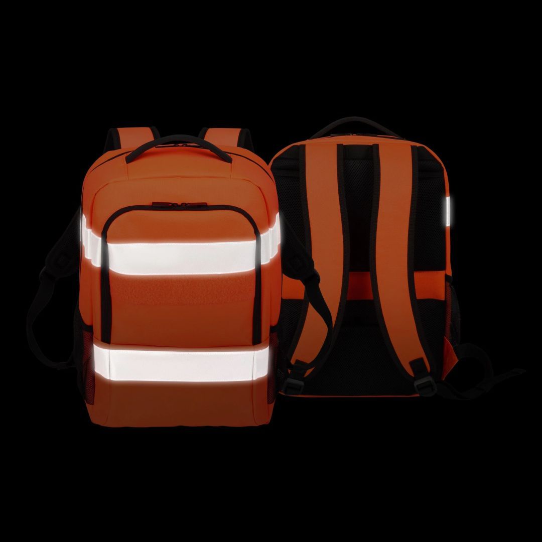 Dicota Backpack Hi-Vis Base 24 litres Orange