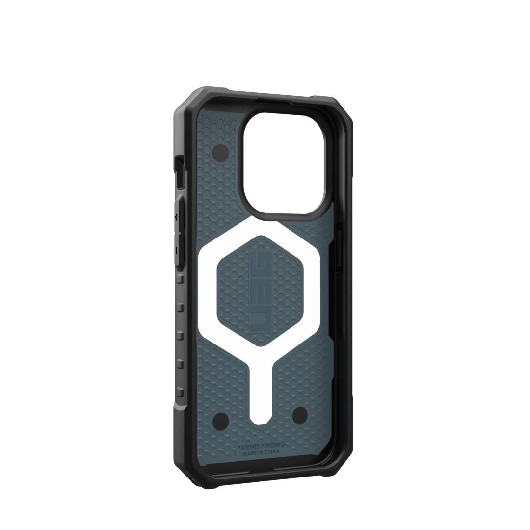 UAG Pathfinder case for MagSafe iPhone 15 Pro Cloud Blue