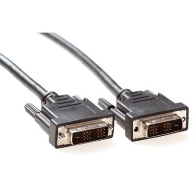 ACT DVI-D Single Link cable male to male 2m Black