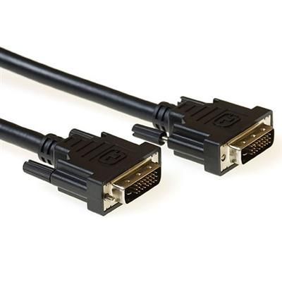 ACT DVI-D Dual Link cable male to male 1m Black