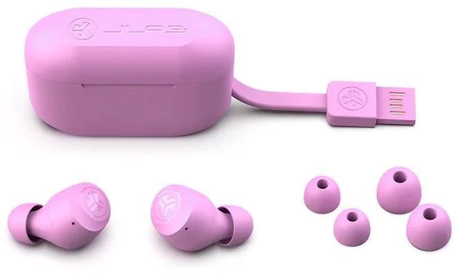 JLab Go Air Pop True Wireless Earbuds Headset Pink