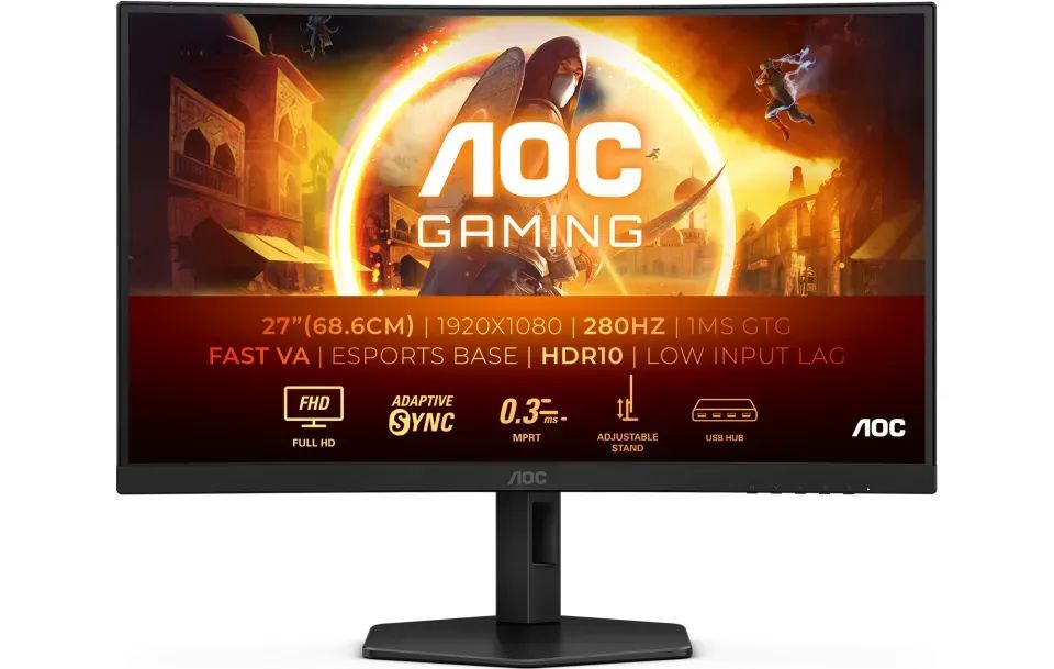 AOC 27" C27G4ZXU LED Curved