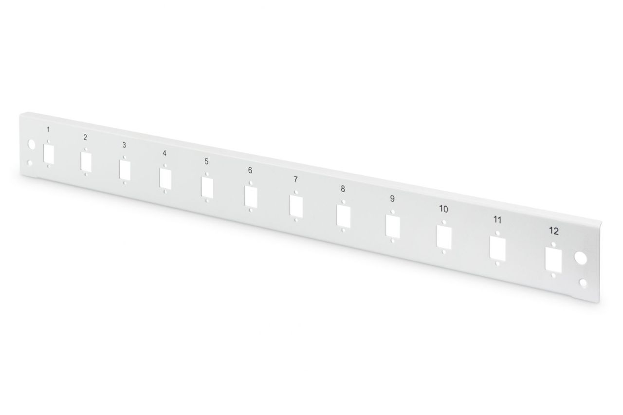 Digitus 12-port Patch Panel 1U Grey