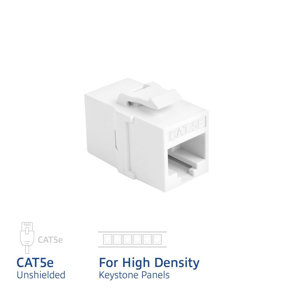 ACT Keystone Coupler RJ-45 unshielded CAT5E