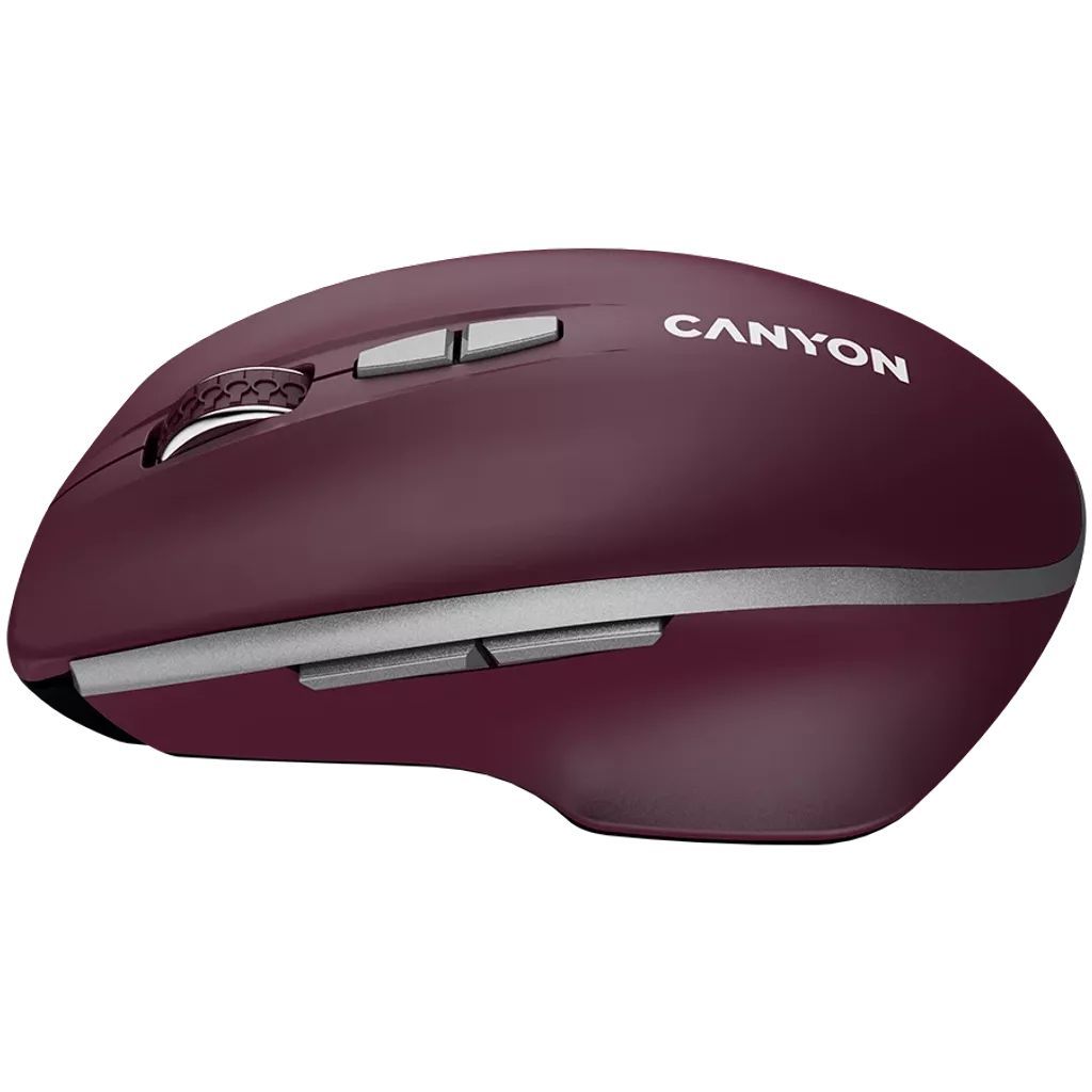 Canyon CNS-CMSW21BR Wireless mouse Burgundy Red