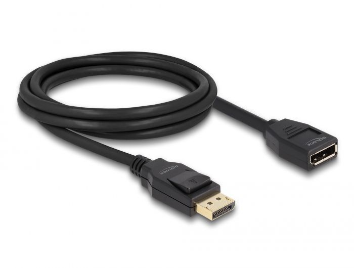 DeLock DisplayPort male/male cable 2m Black