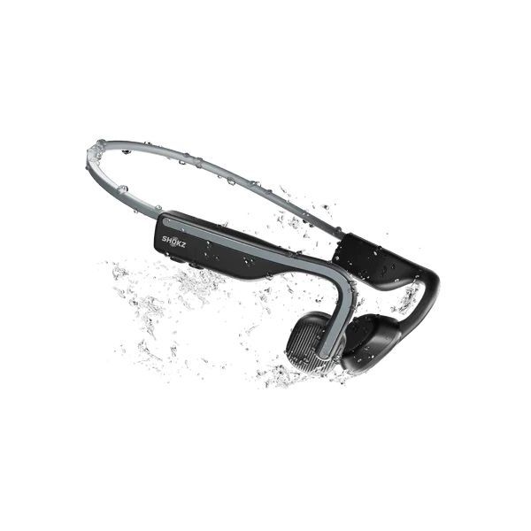 Shokz Openmove Bone Conduction Open-Ear Lifestyle/Sport Bluetooth Headset Grey