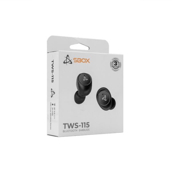 SBOX EB-TWS115 Bluetooth Headset Black