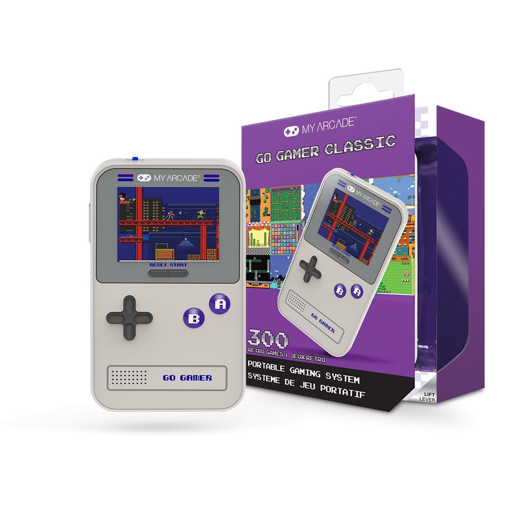 MY ARCADE Go Gamer Classic Hordozható Grey/Purple