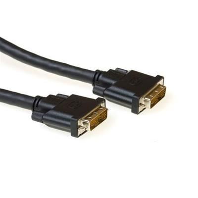 ACT DVI-D Single Link low loss cable male to male 15m Black