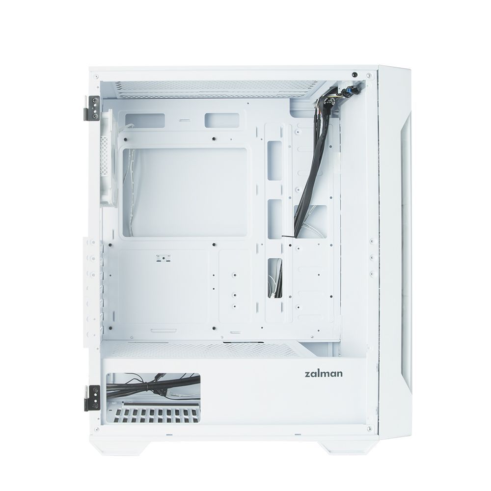 Zalman I3 Neo TG Tempered Glass White