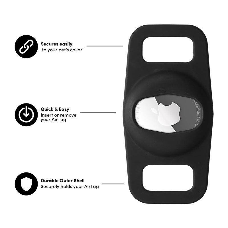 Case-Mate Case Mate Dog Collar Mount, black - Apple AirTag