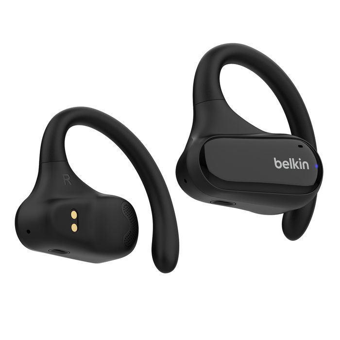 Belkin SoundForm ClearFit Open-Ear Wireless Earbuds Black