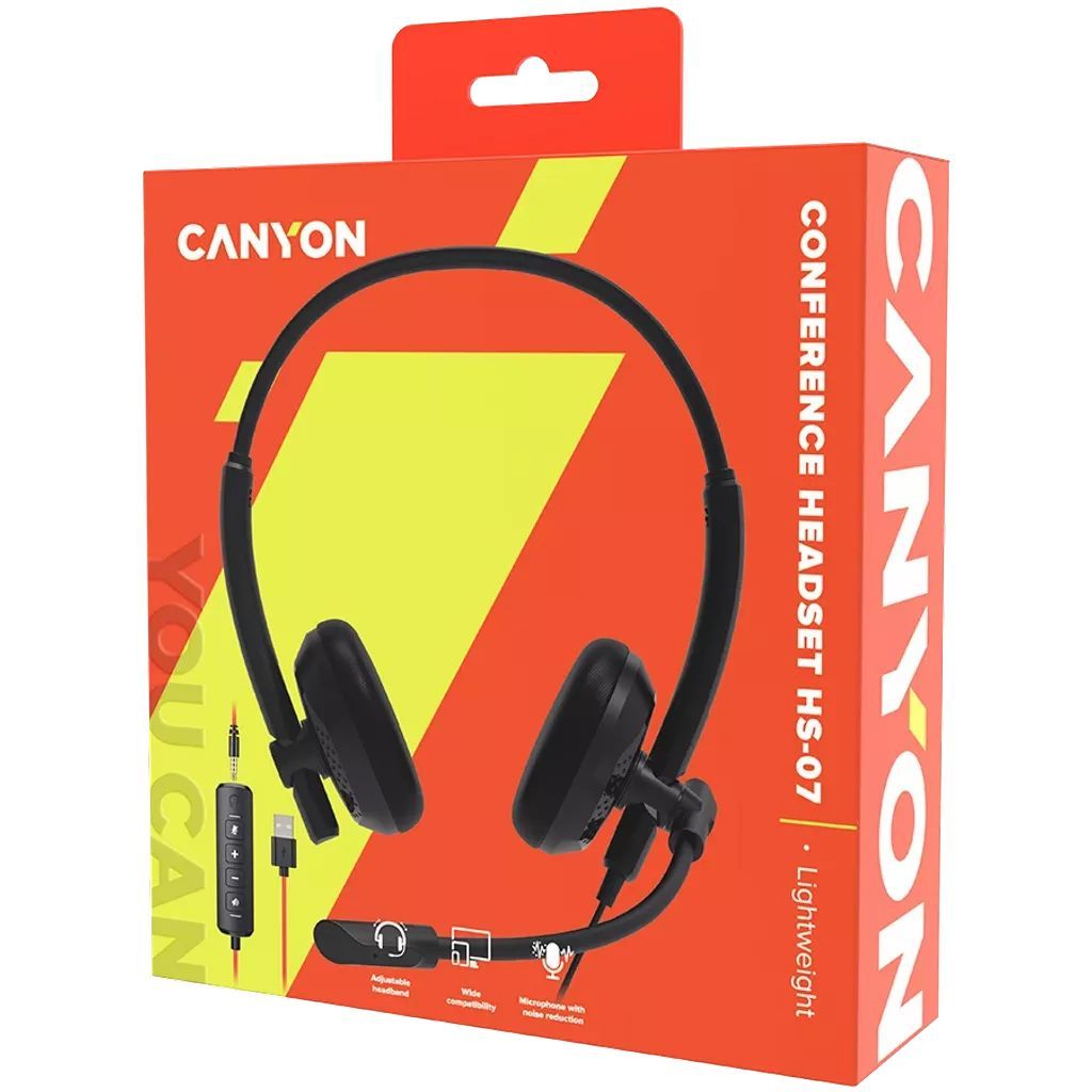 Canyon HS-07 Conference Headset Black