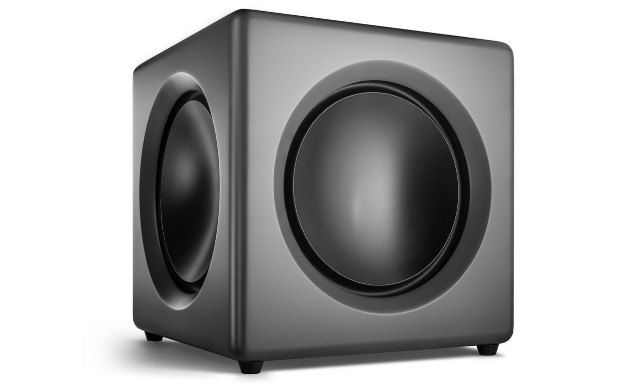 wavemaster Fusion Active Subwoofer Stone Gray