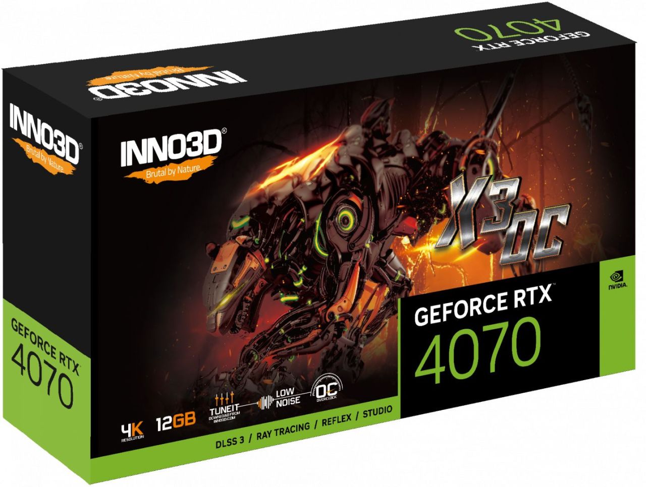 Inno3D GeForce RTX4070 12GB DDR6X X3 OC