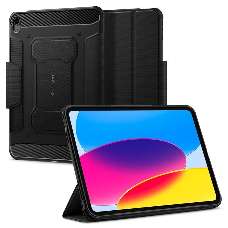 Spigen Rugged Armor Pro, black - iPad 10.9" 2022