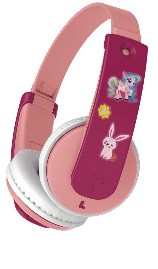 JVC HA-KD10W-P Bluetooth Headset for Kids Pink