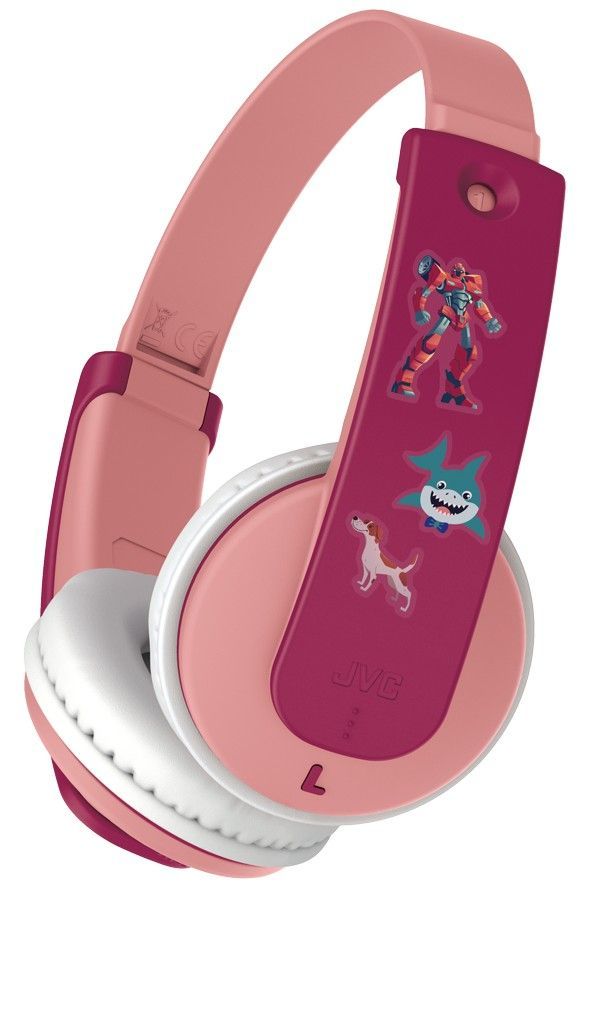 JVC HA-KD10W-P Bluetooth Headset for Kids Pink