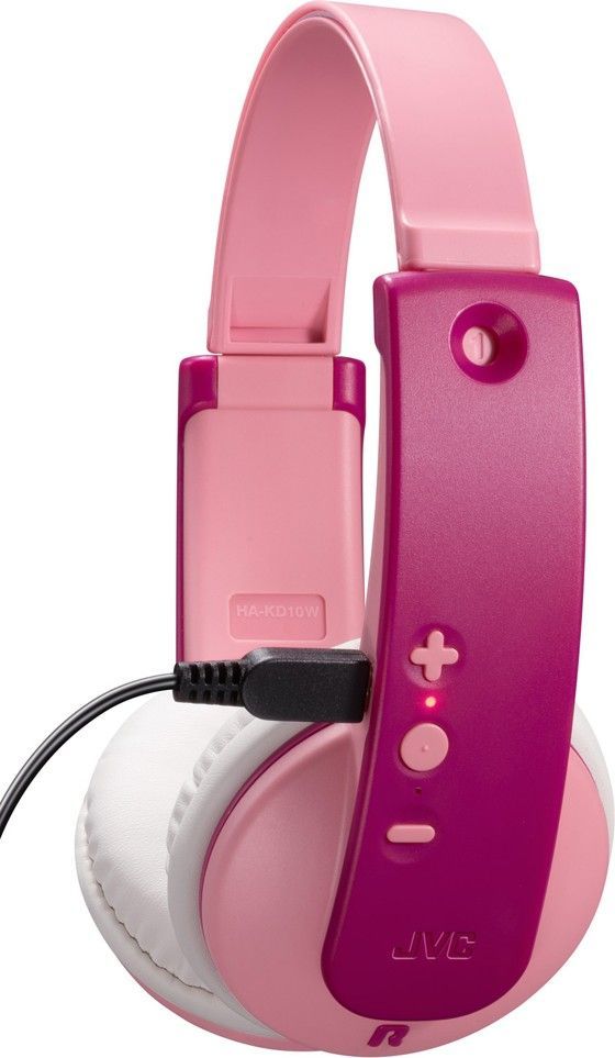 JVC HA-KD10W-P Bluetooth Headset for Kids Pink