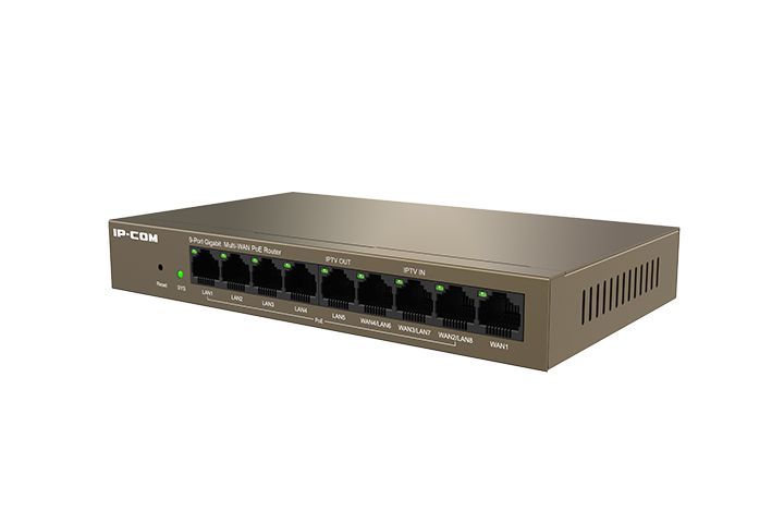 IP-COM M20-8G-PoE 9 Port Cloud Managed PoE Router