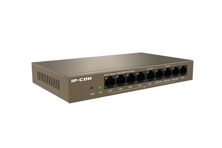 IP-COM M20-8G-PoE 9 Port Cloud Managed PoE Router